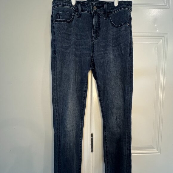 Anthropologie Pilcro and the Letterpress Script Jeans Women's Size 25 Dark Wash - Picture 1 of 8